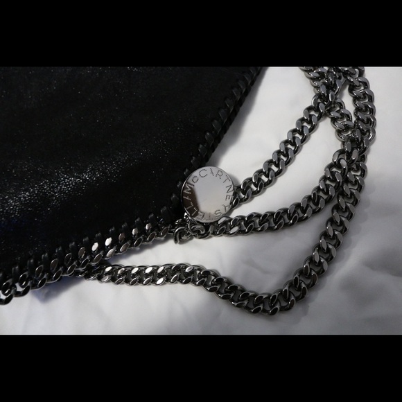 Stella McCartney Black Falabella Tote Small - Picture 3 of 11